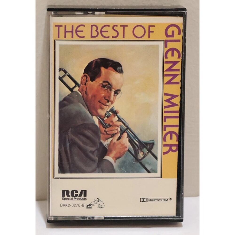 The Best of Glenn Miller Cassette Big Band Jazz RCA 1980